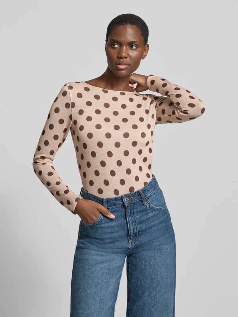 ZABAIONE Regular fit shirt met lange mouwen van elastische viscosemix