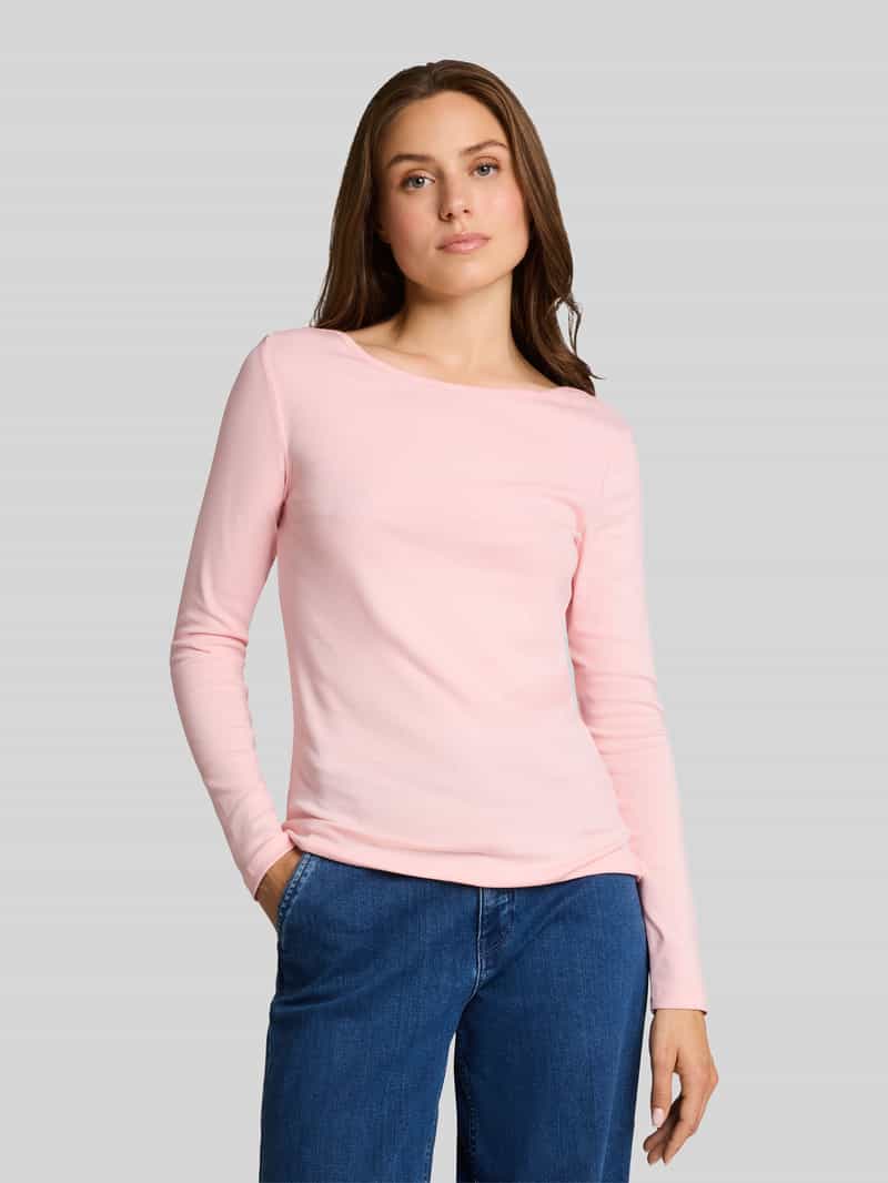 Tom Tailor Shirt met lange mouwen met boothals