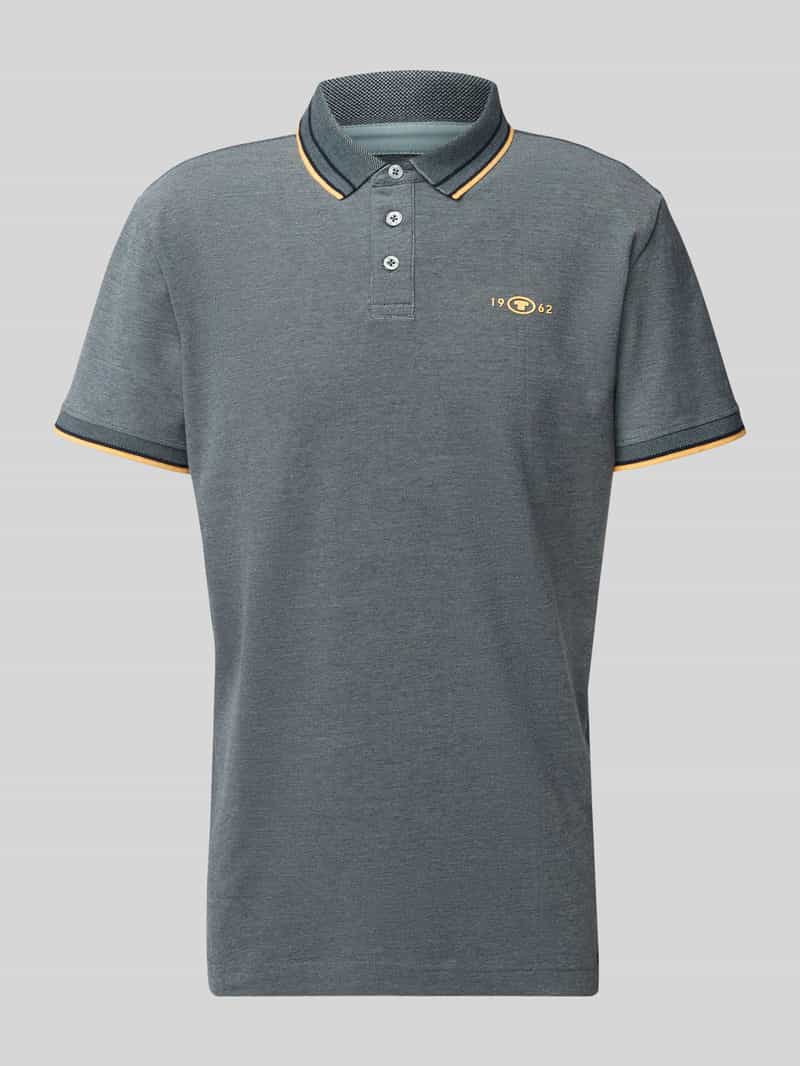 Tom Tailor Regular fit poloshirt met contraststrepen