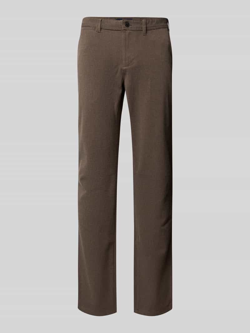 MCNEAL Slim fit stoffen broek met achterzakken