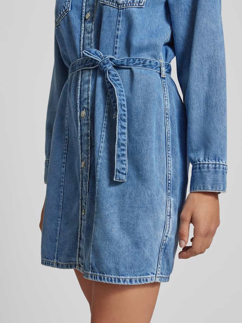 Calvin Klein Jeans Overhemdjurk met labeldetails