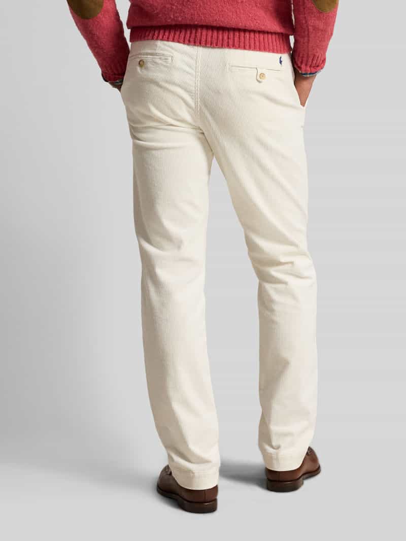 Polo Ralph Lauren straight fit corduroy broek van katoenmix