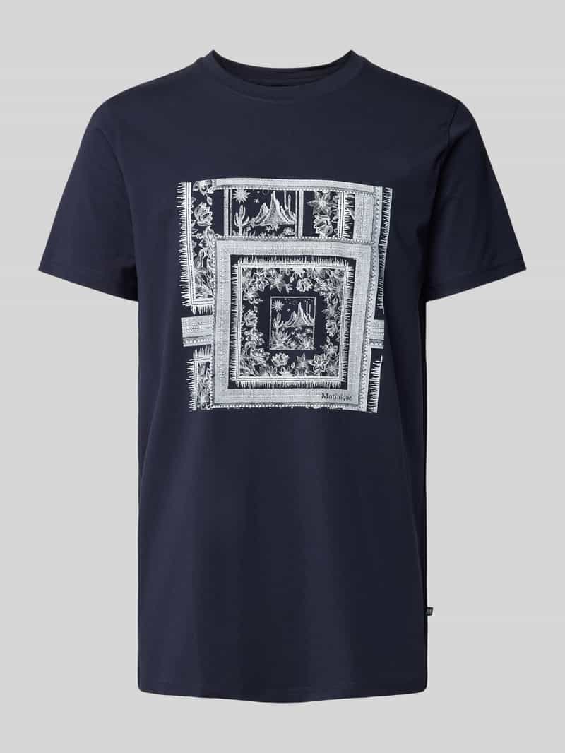 T-shirt met motiefprint, model 'Jeramy'