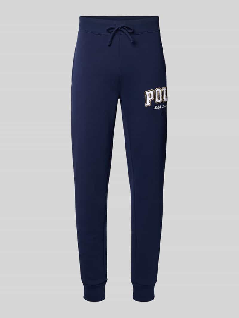 Polo Ralph Lauren Slim fit sweatpants met labelstitching