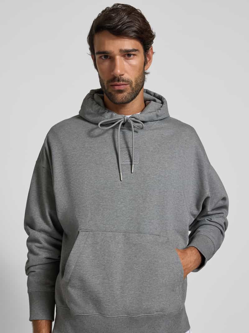 CK Calvin Klein Hoodie met labelstitching model 'PREMIUM TERRY'