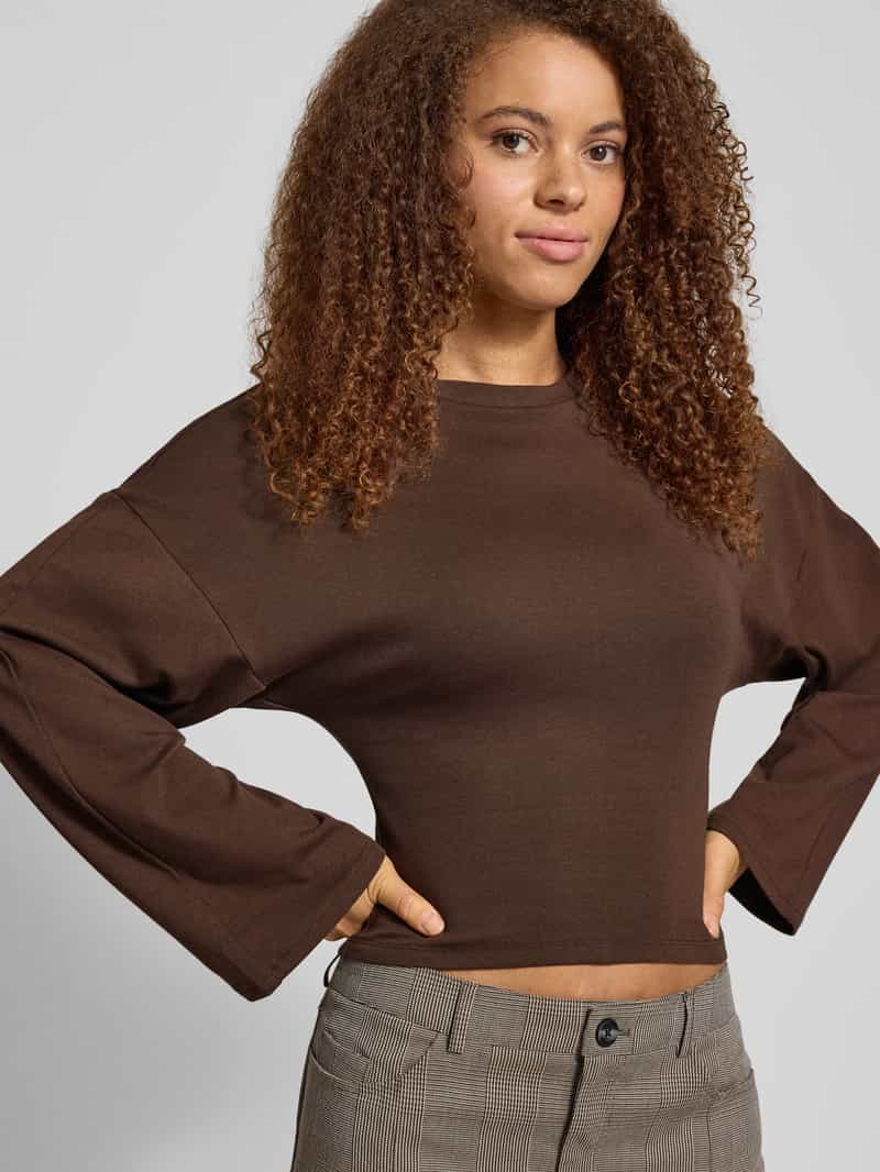 Noisy May Shirt met lange wijde mouwen model 'EDEN'