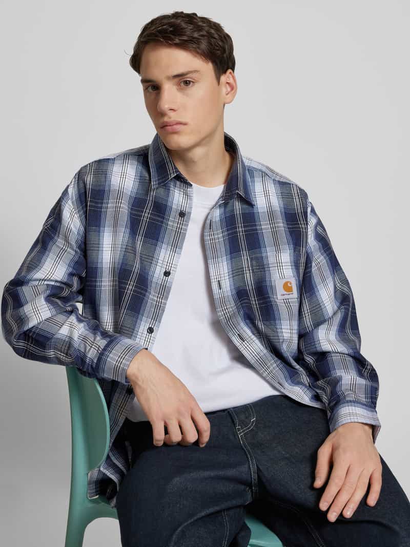 Carhartt Work In Progress Regular fit vrijetijdsoverhemd met knoopsluiting model 'BLANTON'