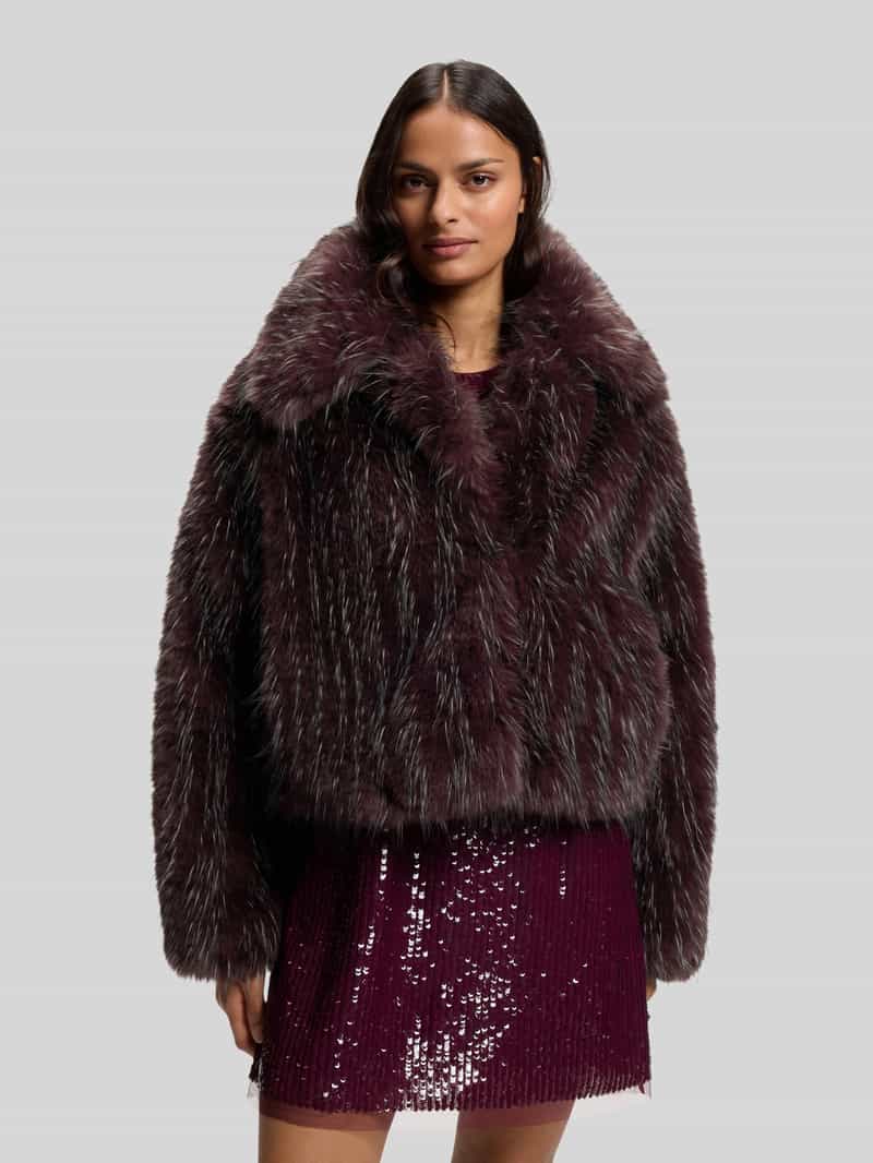 Boss Orange "Fake Fur" imitatiebontjack