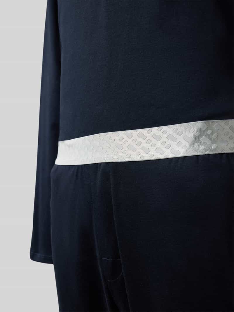 Boss Regular fit pyjama van puur katoen model 'XMAS LONG SET'