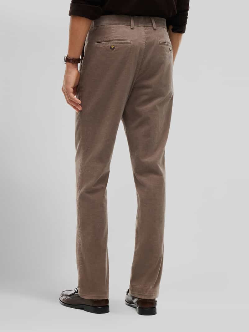 Tommy Hilfiger Slim fit corduroy broek van katoenmix