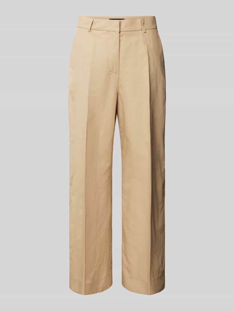 Weekend Max Mara Flared cut stoffen broek met ceintuurlussen model 'ZIRCONE'