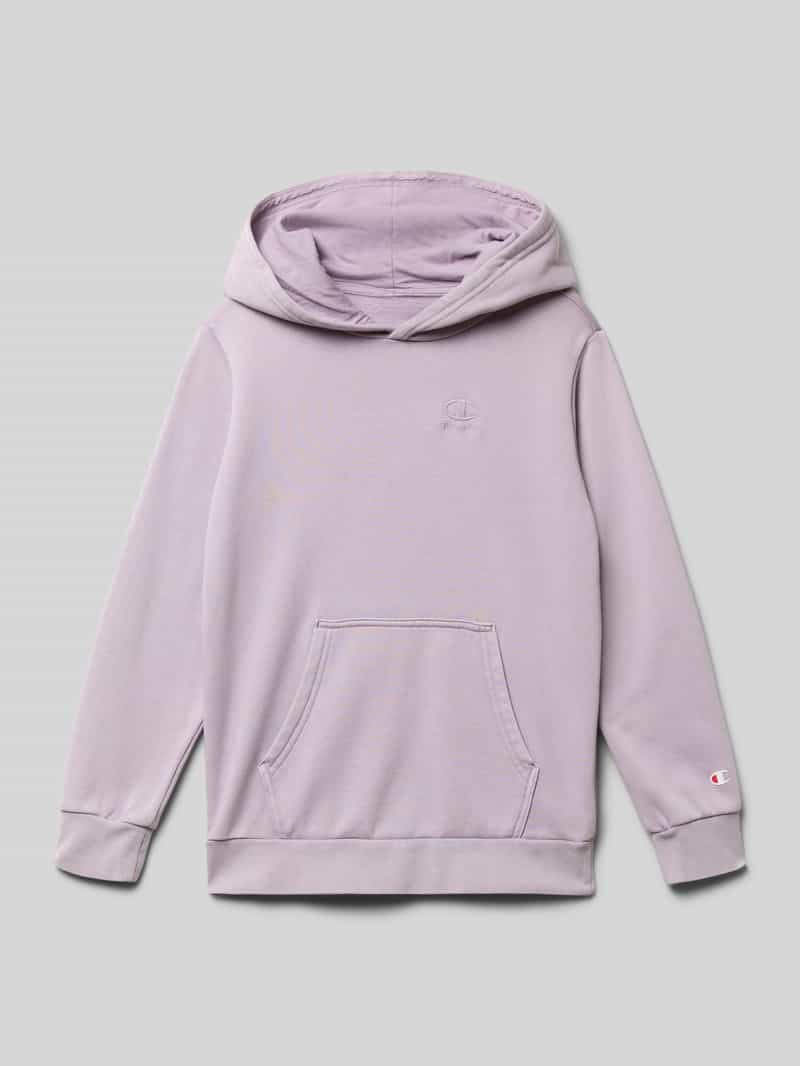 Champion Regular fit hoodie met logostitching model 'Icons'