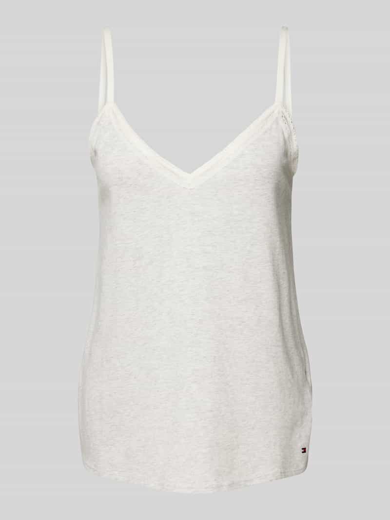 Tommy Hilfiger Top met bandjes en labelstitching