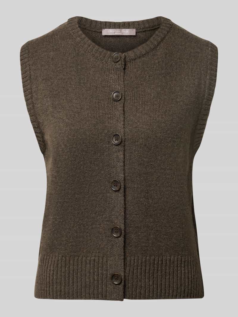 Christian Berg Woman Selection Regular fit mouwloos vest van wolmix
