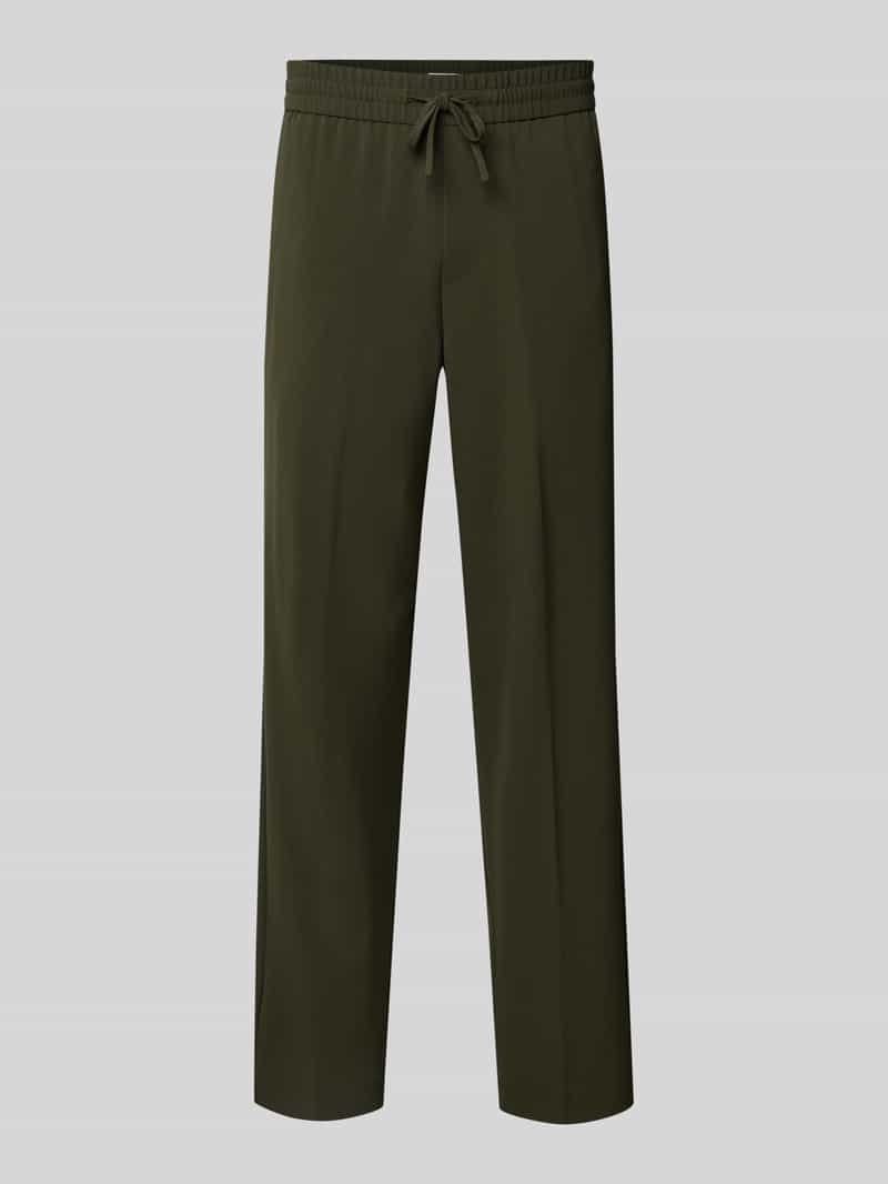 lindbergh Stoffen broek met elastische band