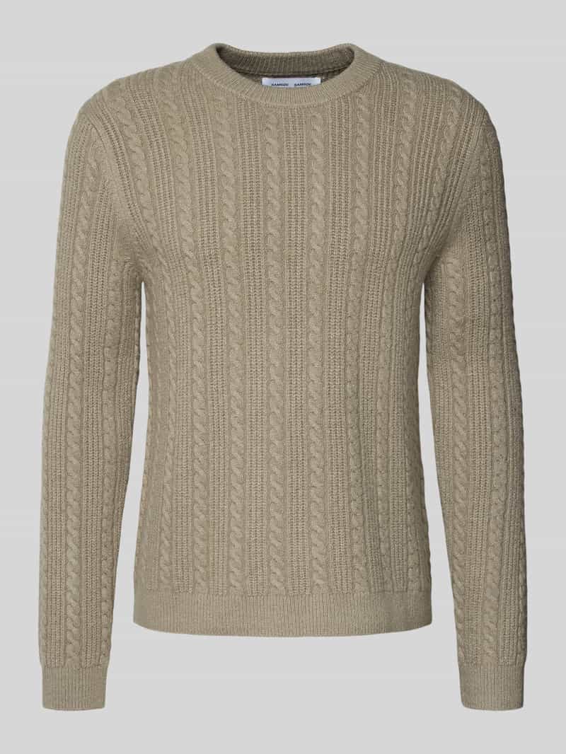 Samsøe Gebreide pullover met kasjmier model 'CASSIUS'