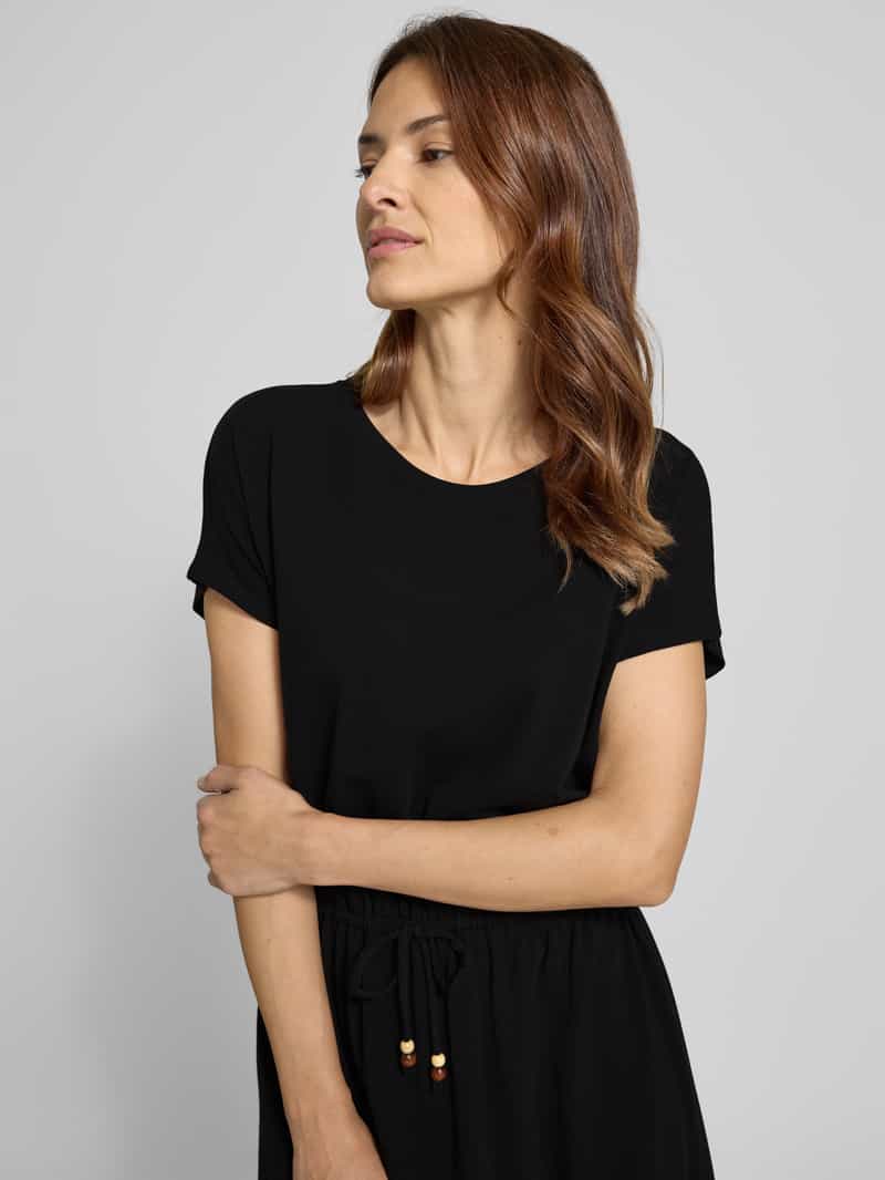 s.Oliver RED LABEL Relaxed fit midi-jurk van katoen met stretch