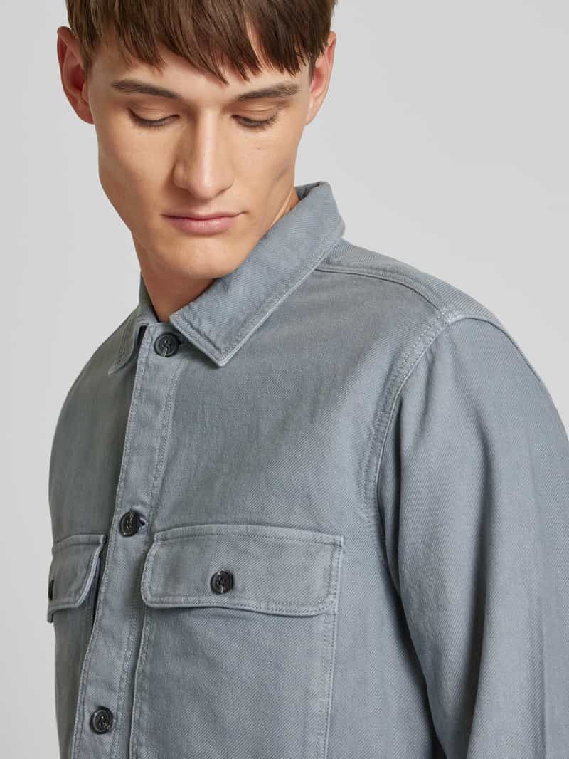 Only & Sons Regular fit vrijetijdsoverhemd met new-kentkraag model 'OLIVER'