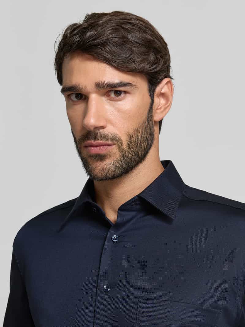 Eterna Comfort fit zakelijk overhemd met knoopsluiting