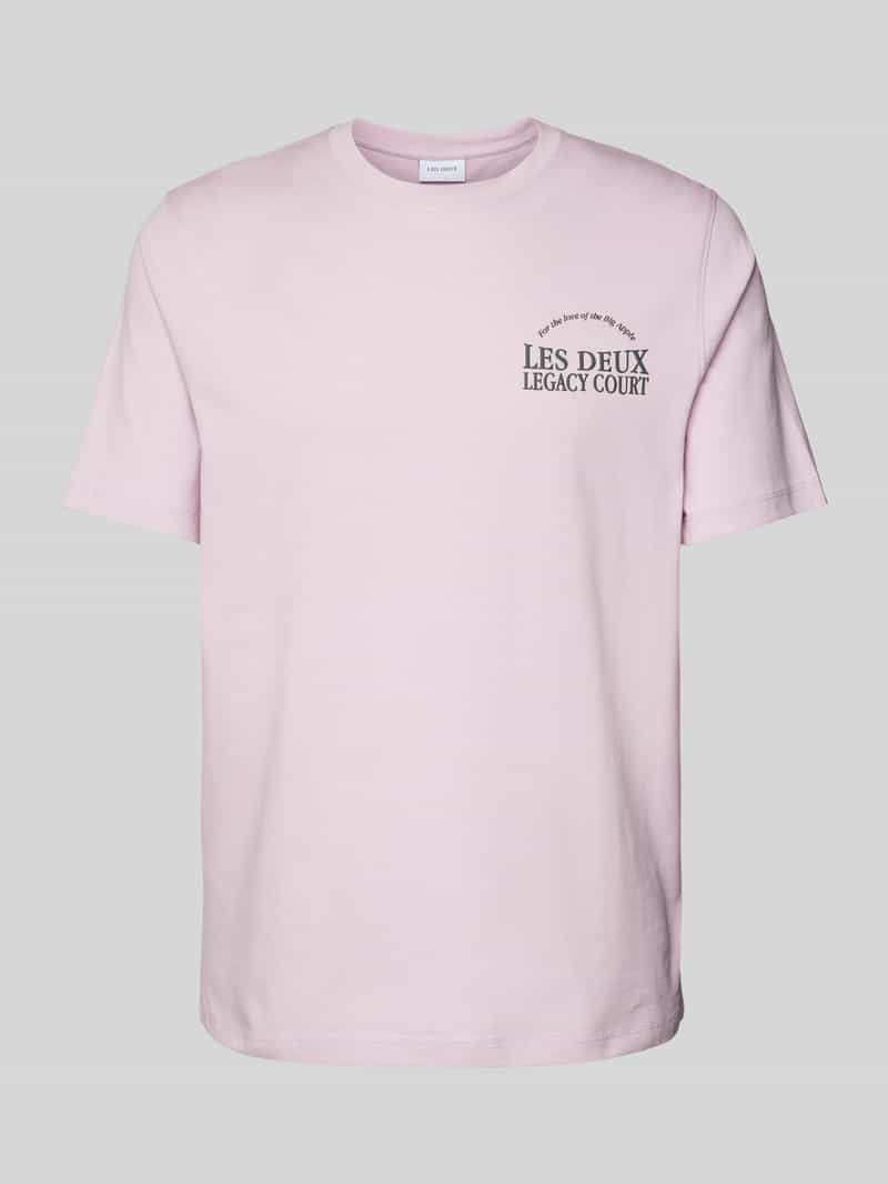 Les Deux T-shirt met labelstitching model 'Legacy'