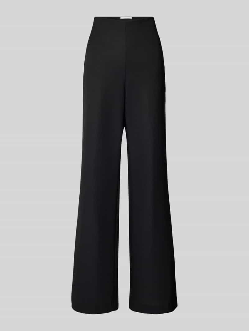 RAFFAELLO ROSSI Wide leg stoffen broek met elastische band model 'ANAIS'
