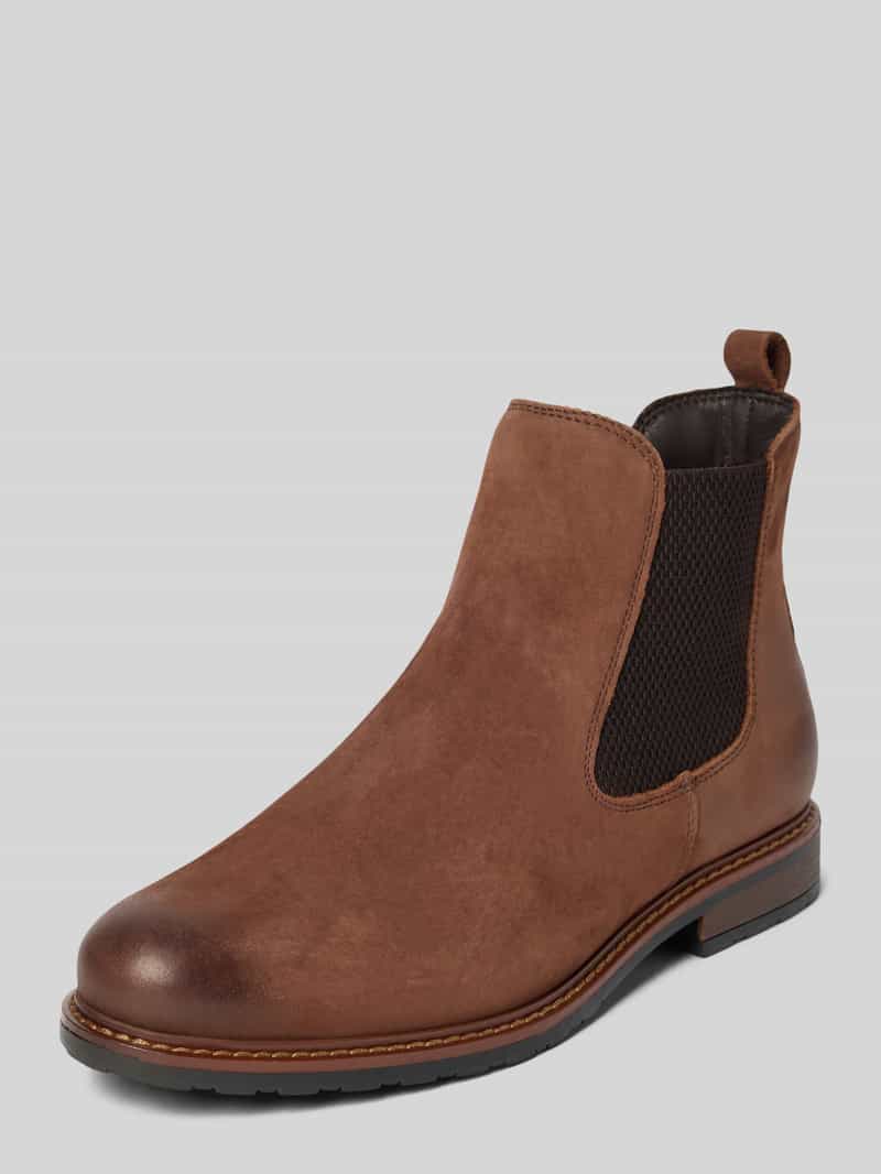 Tamaris Chelsea boots van echt leer