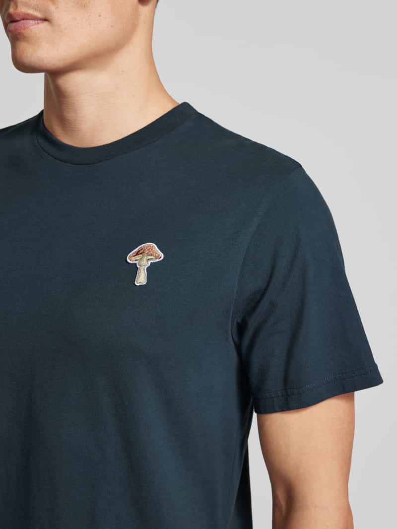 Forét-shirt met labeldetail