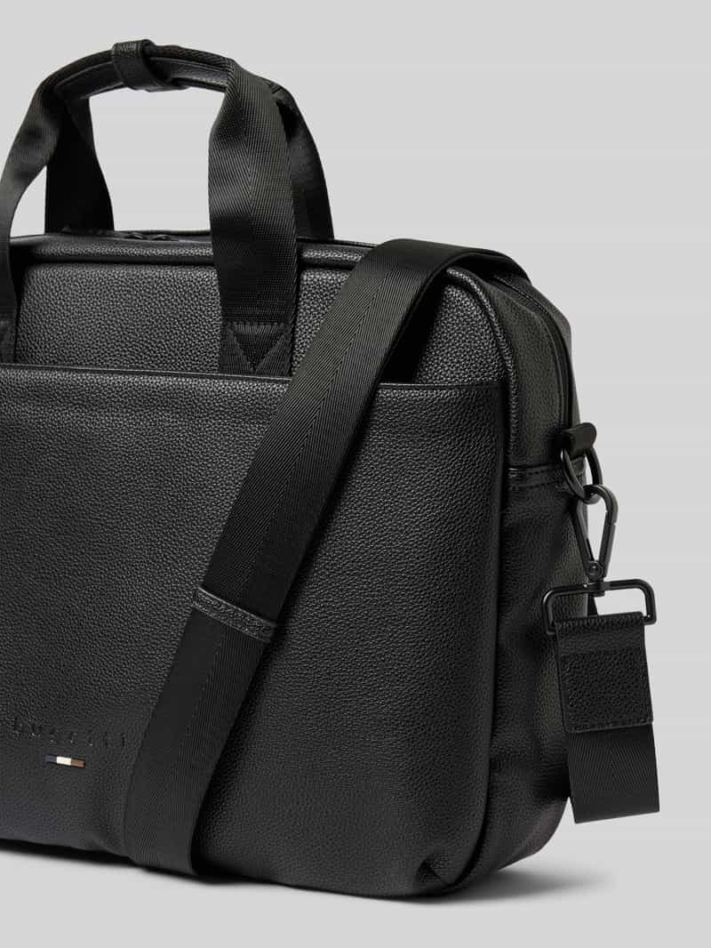 Bugatti Laptoptas met reliëflogo model 'RICO'