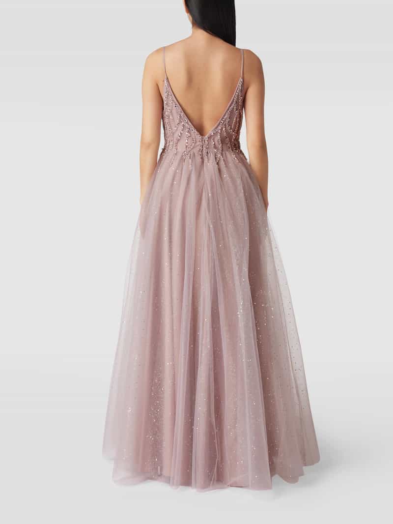 Avondjurk met glittereffect Mascara