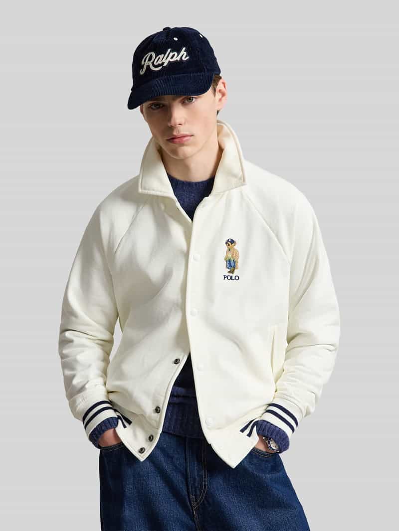 Polo Ralph Lauren vintage fit sweatjack van katoenmix