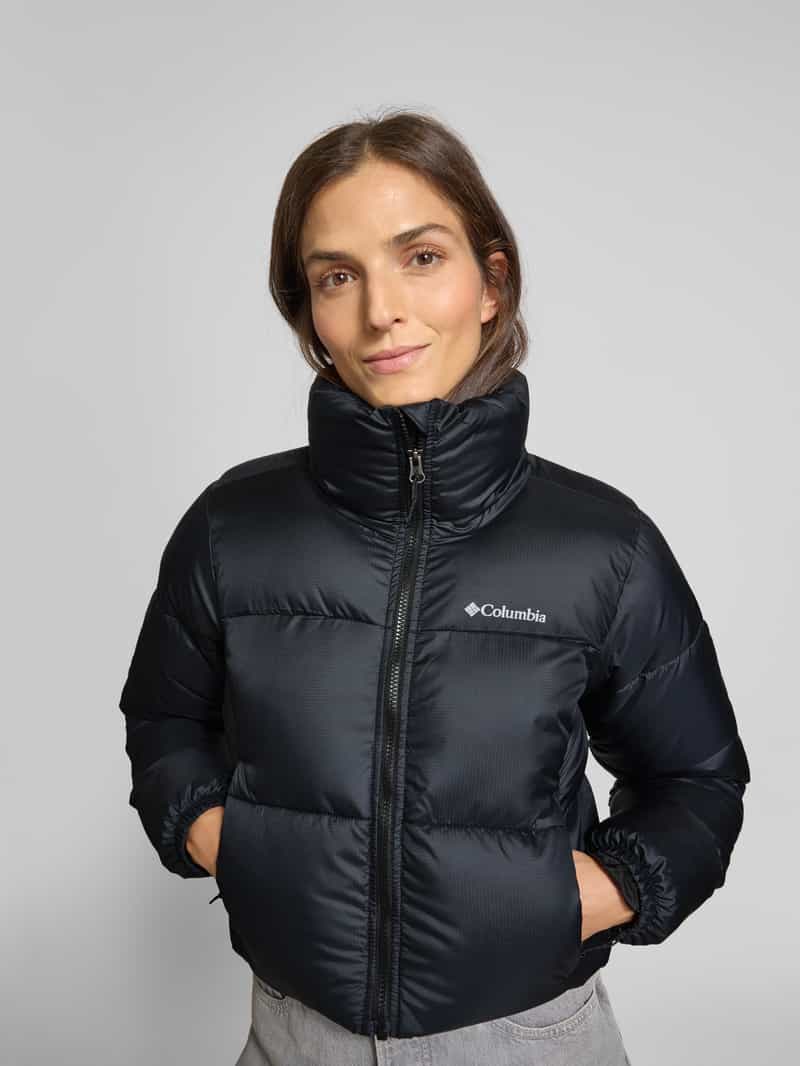 Columbia Kort gewatteerd jack met labelprint model 'Puffect™'