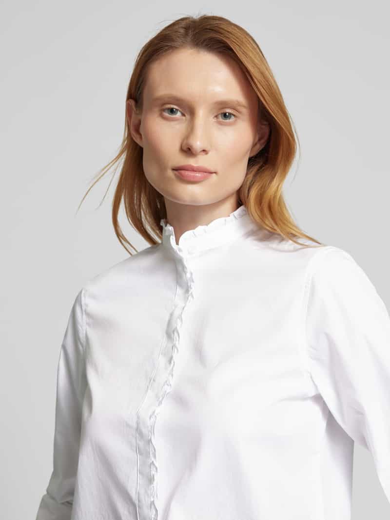 Gant Regular fit overhemdblouse met opstaande kraag