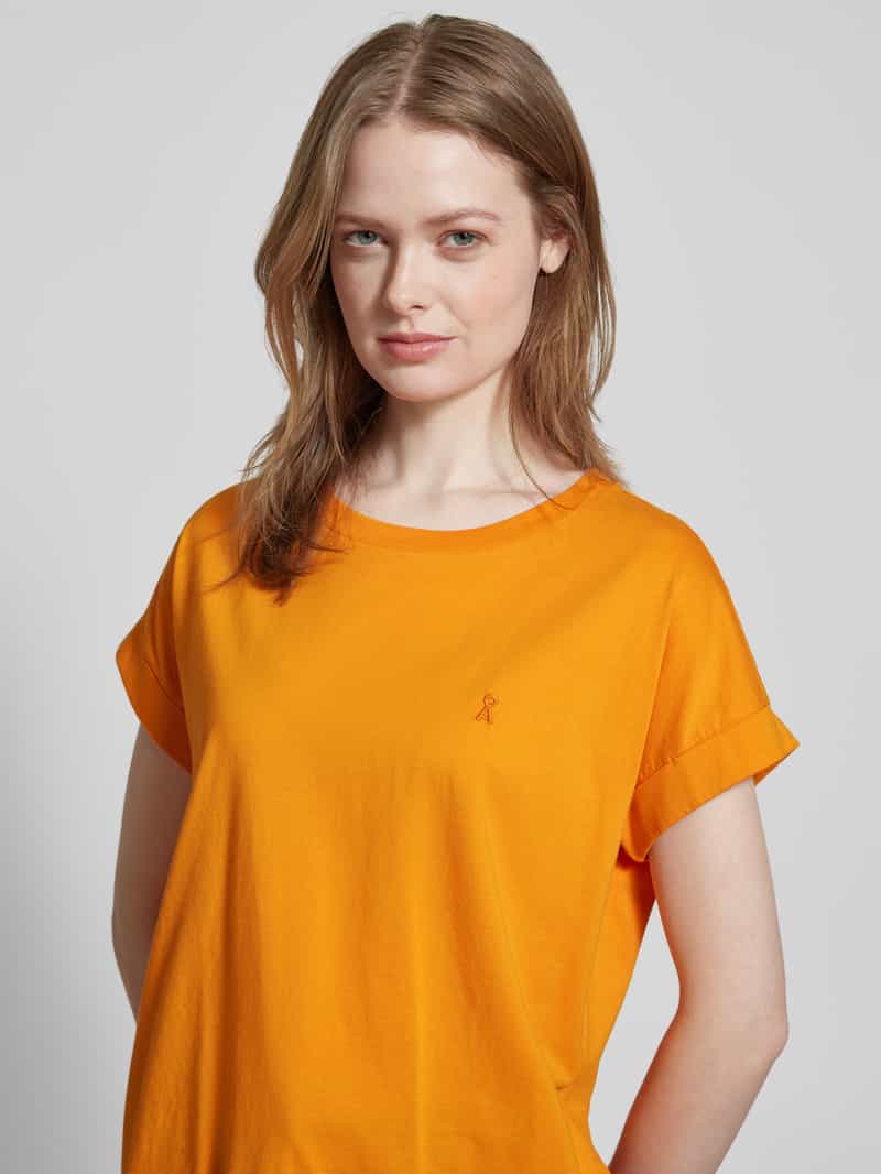 ARMEDANGELS T-shirt met logostitching model 'IDAARA'