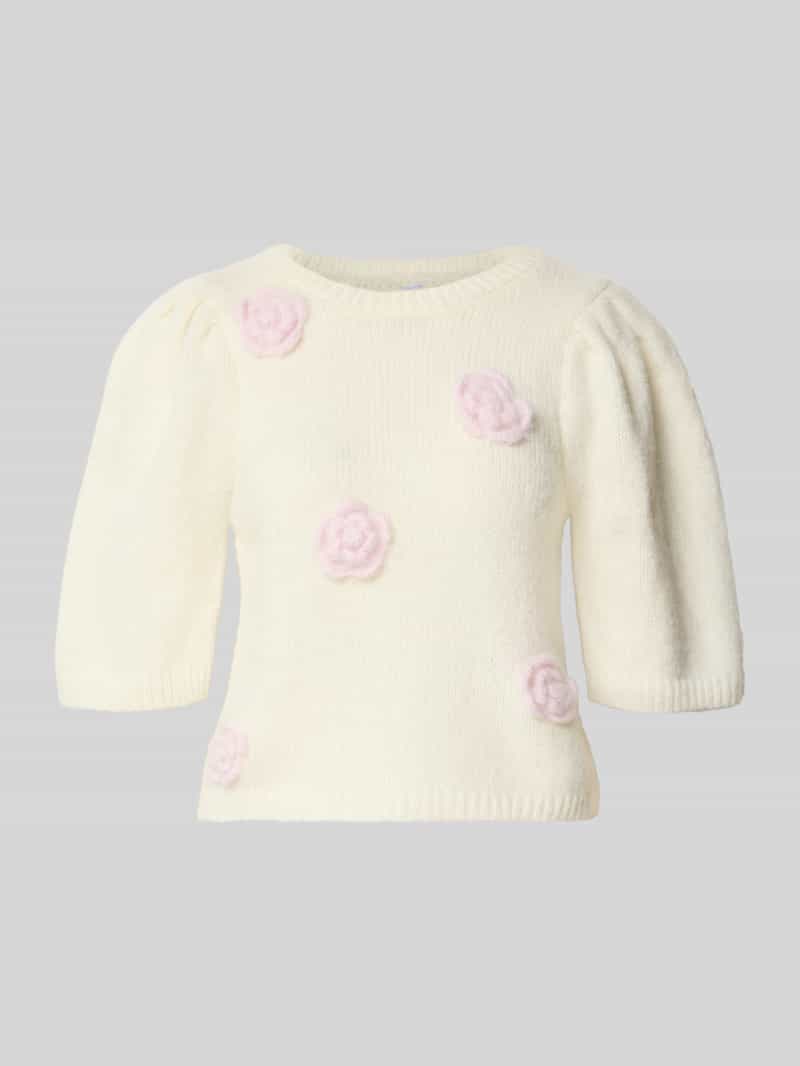 PIECES - PCAYA SS O-NECK KNIT - Meisjes - Gebreide truien