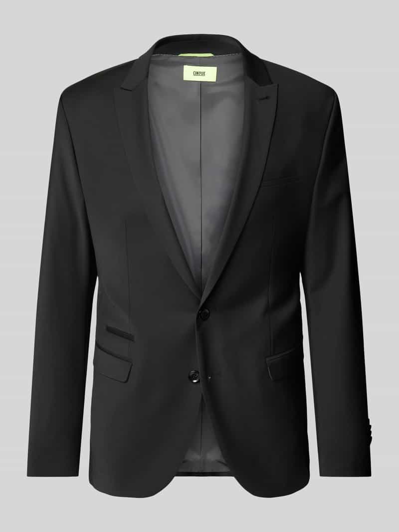 Slim fit 2-knoops colbert met stretch, model 'CiCastello' - 'CIPOWERSTRETCH'