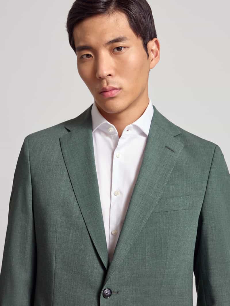 Boss Slim fit colbert van scheerwolmix model 'HUTSON'