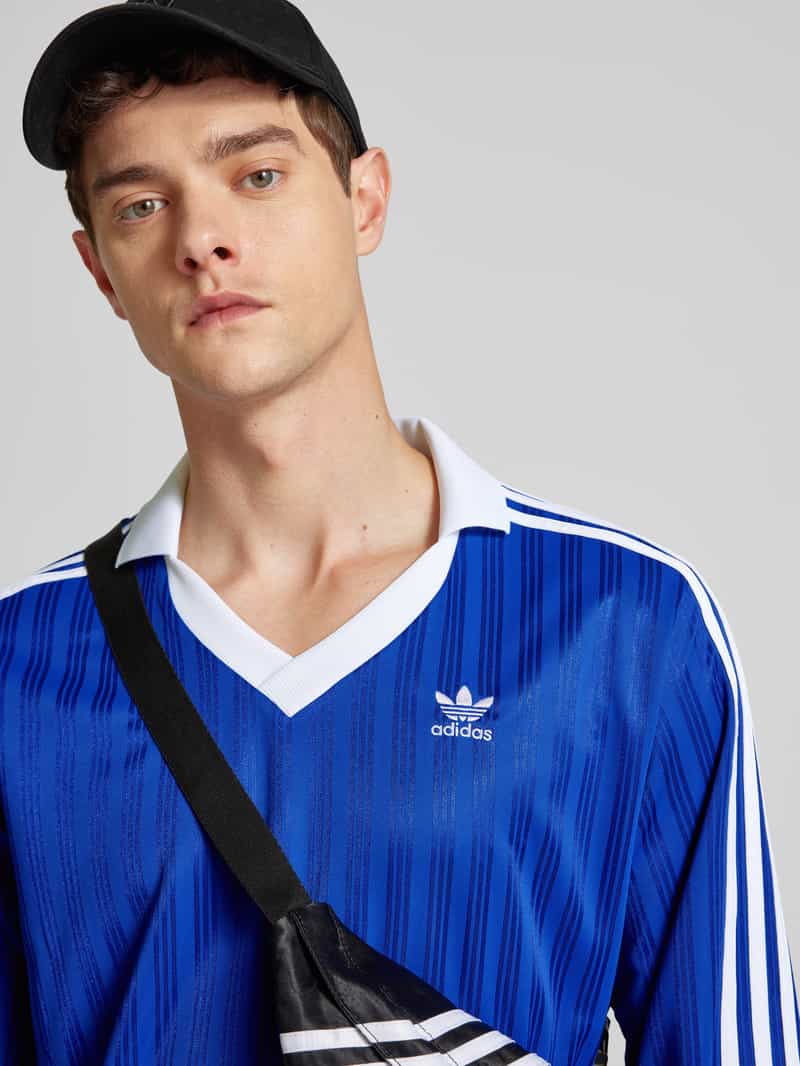 adidas Originals Shirt met lange mouwen en labelstitching