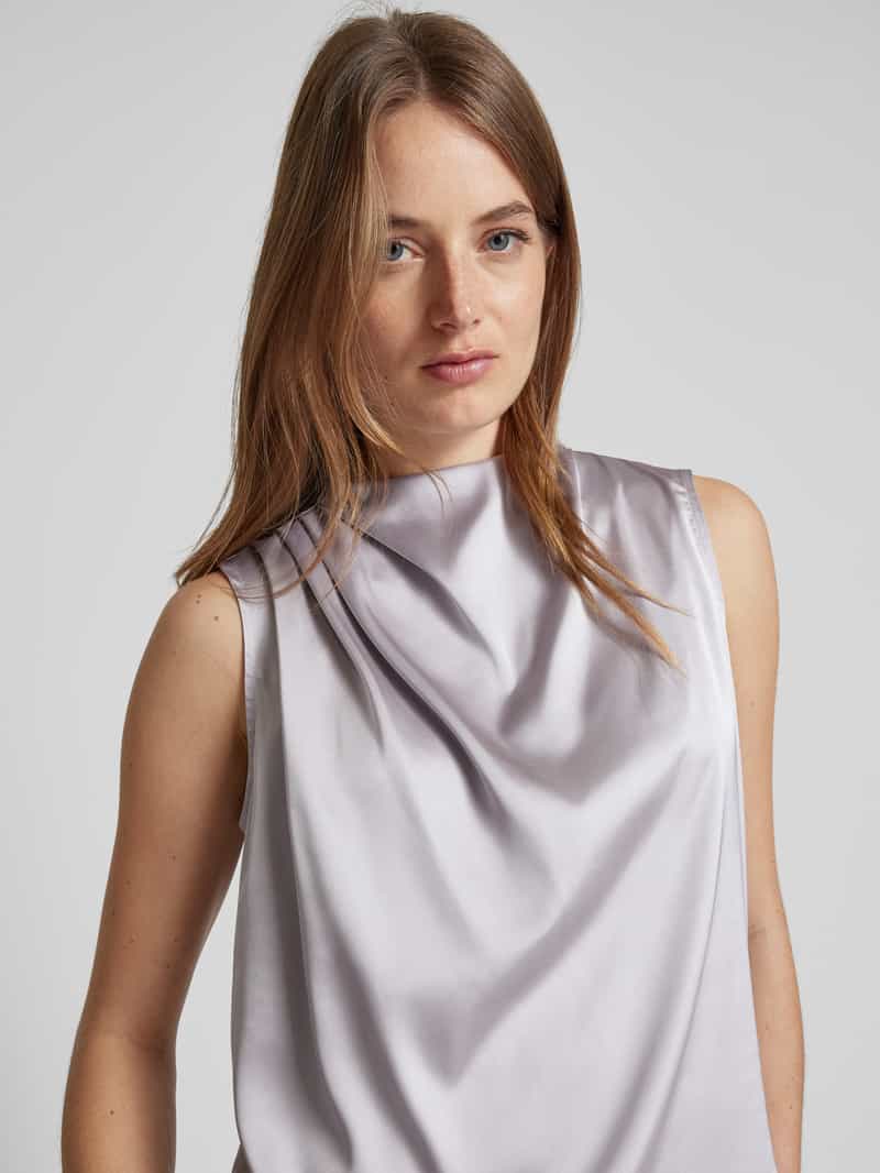 Christian Berg Woman Selection Regular fit blousetop met plooien