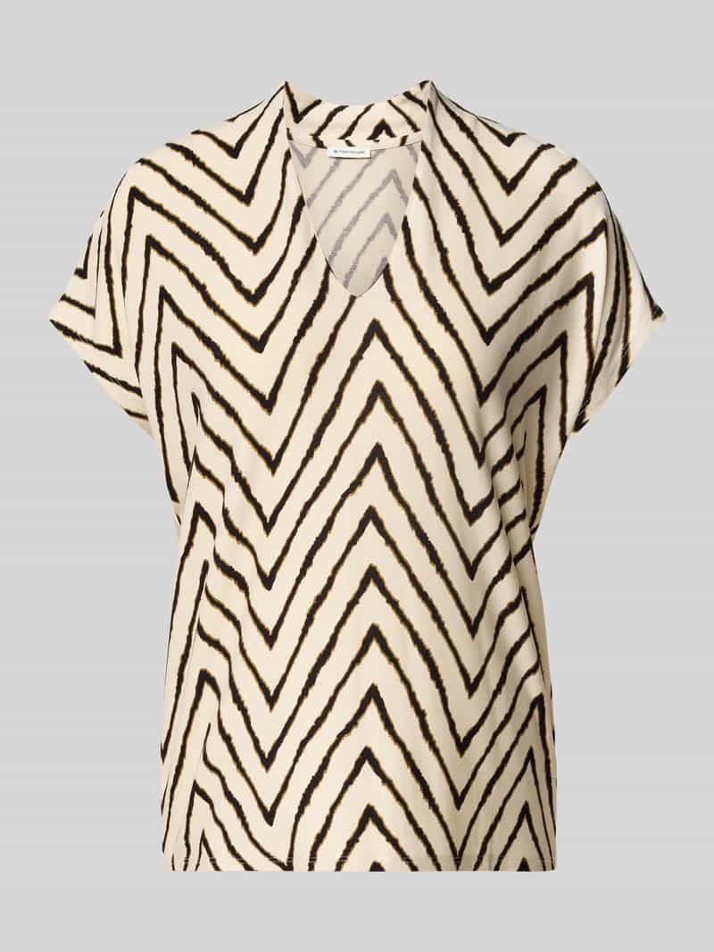 Tom Tailor Regular fit T-shirt van viscosemix