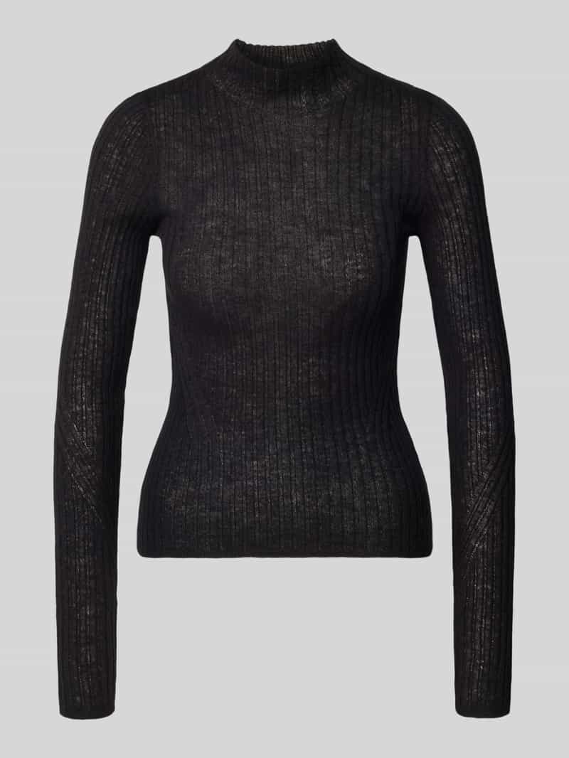 Boss Orange Slim fit gebreide pullover van scheerwolmix model 'C_FENNI'