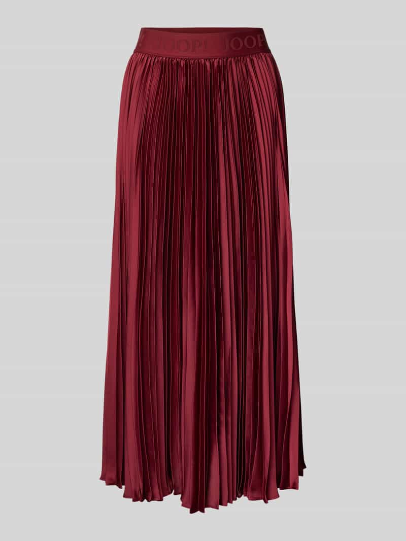Joop! Midirok met plissévouwen