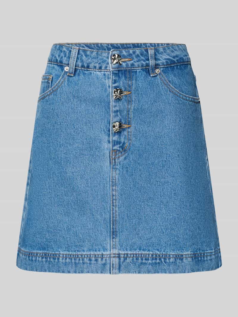 YAS Jeansrok met knoopsluiting model 'CECI'