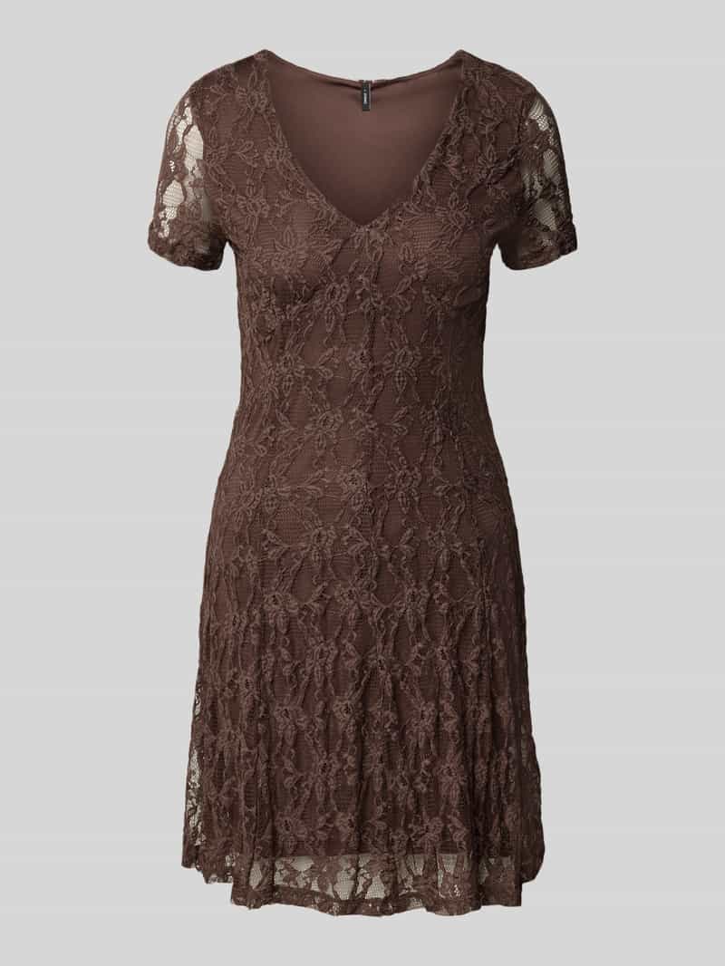 slim fit mini-jurk van kant model 'ALBINA'
