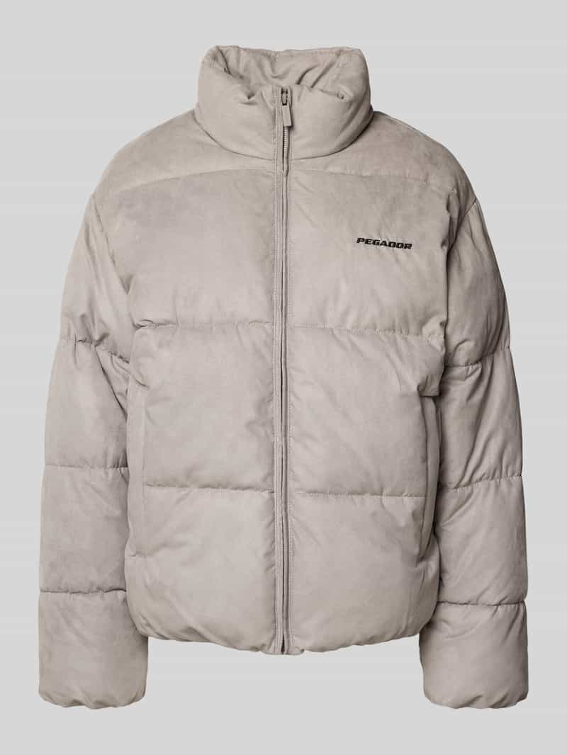 Pegador Gewatteerd jack met opstaande kraag