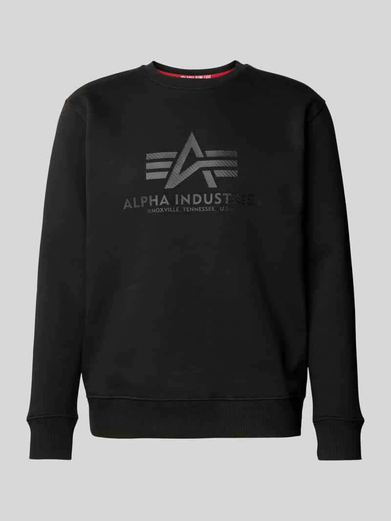 alpha industries Sweatshirt met labelprint