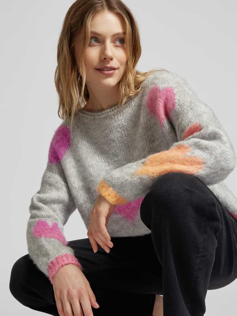 miss goodlife Gebreide pullover met extra brede schouders