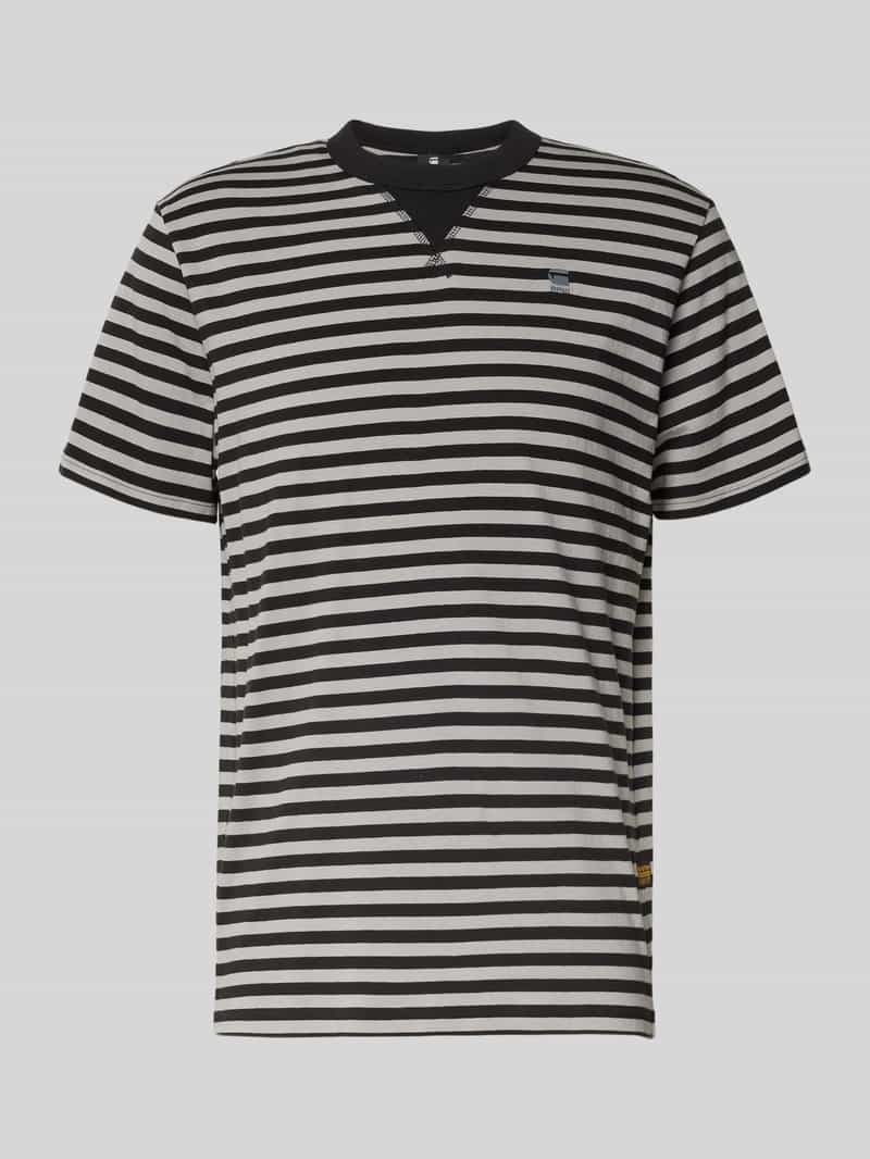 G-Star Raw T-shirt met labelstitching model 'Nifous'