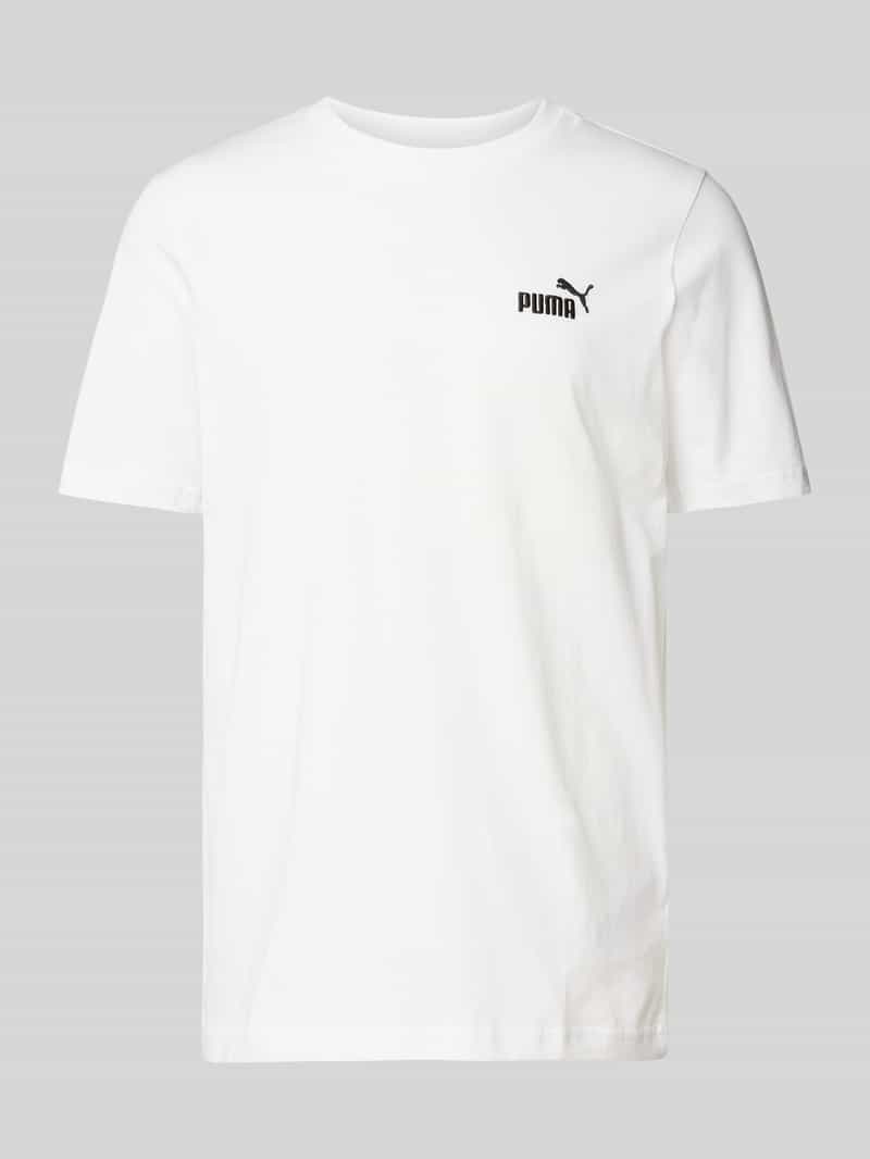 PUMA PERFORMANCE T-shirt met labelstitching