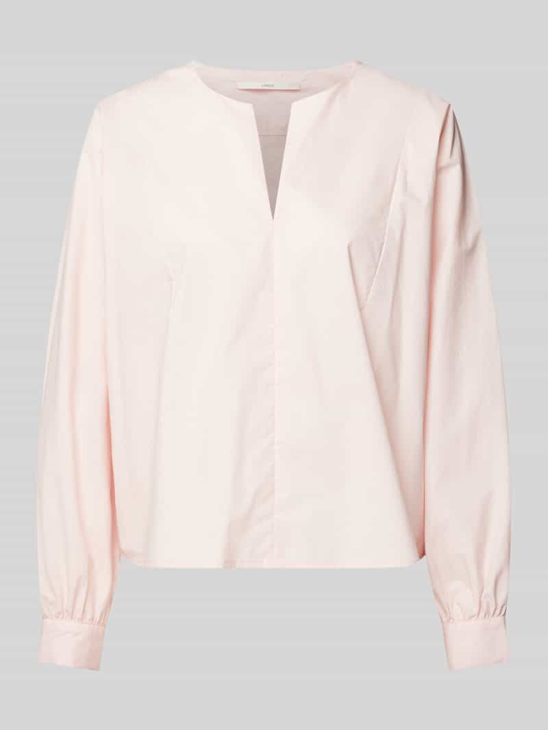 LANIUS Regular fit blouse met V-hals
