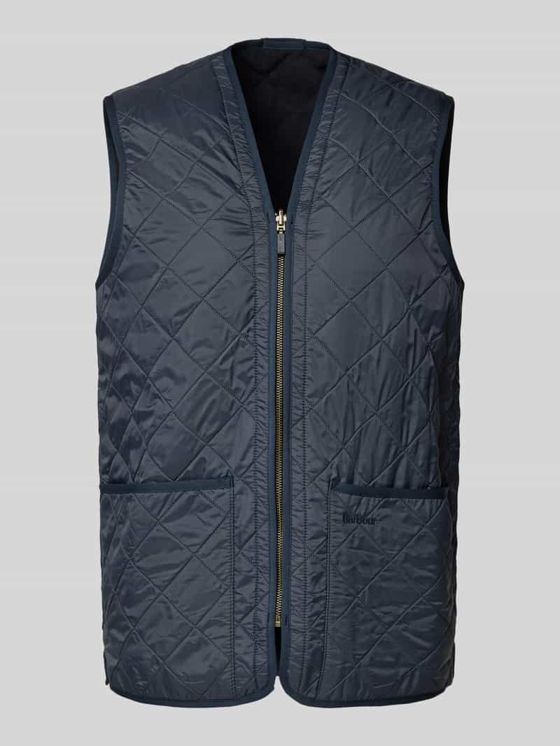 Barbour Regular fit bodywarmer met warme fleece aan de binnenkant